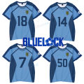 Casual T-shirt hen fashion Bastar football team short sleeve splay jersey Coichi IsBlue Lagi Yohigiri Hyomad Munc oversized. 
