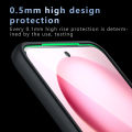 tzmar for Vivo X200 Fe Casing Anti-Scratch Transparent Frosted Phone Case Armor Shockproof Protection Hard Anti Fingerprint Back Cover.