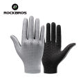 ROCKBROS Bicycle Road Gloves Non-slip Breathable Lightweight Short And Long Finger Men Women Spring Summer Riding Equipment. 