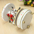 Wooden + HOT SELL Plastic Merry-Go-Round Carousel Music Box Christmas Birthday Gift Toy - White. 