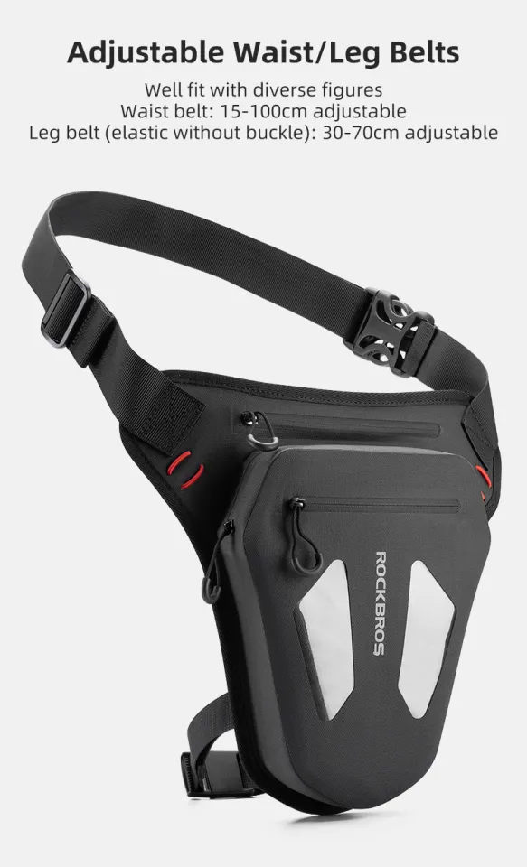 ROCKBROS Motorcycle Drop Waist Leg Bag Men Hip Bum Pack Leg Side
