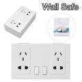 Double Plug New Socket Wall Safe Security Secret Stash Box Valuable Storage Case -. 