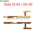Power On Off Volume Button Flex For Redmi Note 10 4G 10S Note10S Power Volume Out Side Button Keys Up Down Flex Cable.