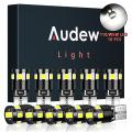 AUDEW 10 pack T10 LED light bulbs 2835smd 9led decoding vehicle width lamp,Side Marker Lights,Decorative Light, 9,240 lumens, 12V, 2.7W, 4882K, IP65, 50,000 Hours Life -. 