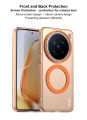 For vivo X200 Pro Case Shockproof Camera Protection Magnetic Back Cover. 