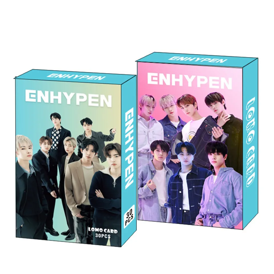 KPOP ENHYPEN Lot De 4-218 Cartes Lomo Pour Photos Et[S21