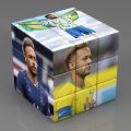 messi the maldives cristiano ronaldo football basketball stars Kobe Bryant surrounding third order rubik's cube puzzle Normal shipment. 