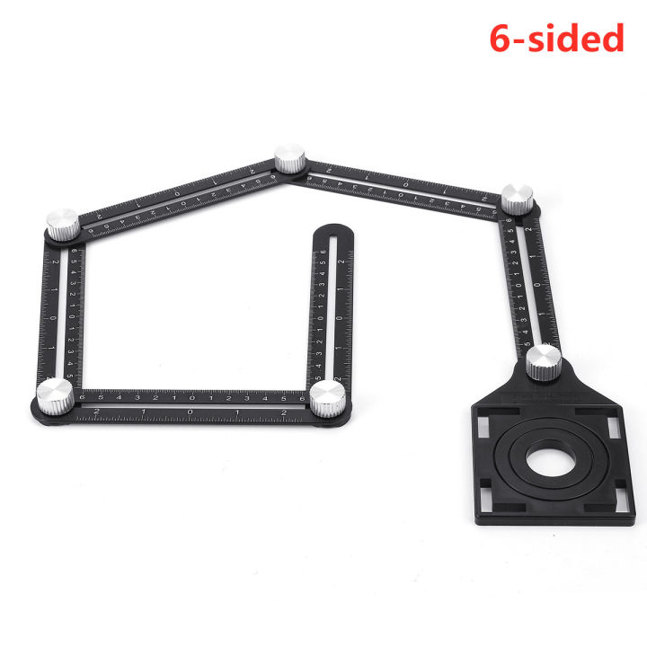 Universal%20Angularizer%20Ruler%20Multi%20Angle%20Measuring%20Template%20Tool%20Aluminum%20Alloy%20-%20A:%206-sided%20-%20Image%202