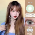 Mrs.H Graded(0~-8.00) Brown Colored Eye Contact Lens soft Lenses Big Eyes With Power For Yearly Use 14.5mm. 