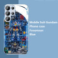 Mobile Suit am Phone case For Samsung, Galaxy S24 Ultra S24+ S23Ultra S23FE S22Ultra Glass Anti-slip design A55/A54/A53/A52/A34. 