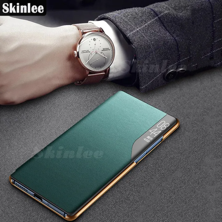 Phone%20Case%20for%20Samsung%20Galaxy%20M35%20Window%20Flip%20Leather%20Cases%20Smart%20Transparent%20View%20Housing%20Casing%20Hp%20for%20Samsung%20Galaxy%20M35%20Cover%20Cases%20-%20Image%202