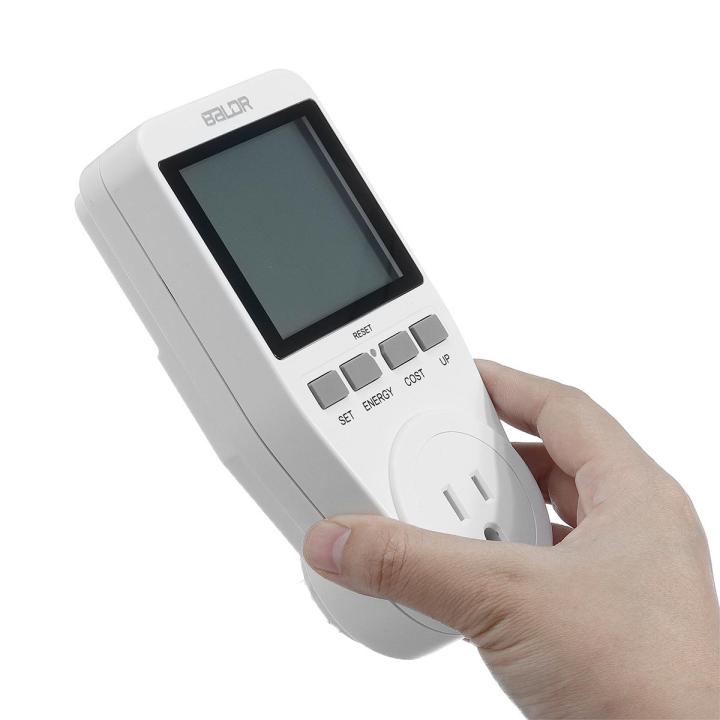 Smart Power Energy Meter Monitor Watt Voltage Volt Electricity Analyzer ...