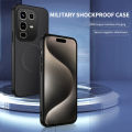 lthmy for Infinix Note 50 Pro+ 5G Carbon Fiber Magnetic Leather Pattern Phone Case Casing for Shockproof Back Hard Cover. 