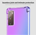 tzmar for Samsung Galaxy A02s Rainbow Aurora Anti-Shock Case Cover Back TPU Silicone Soft Casing Mobile Phone Housing. 