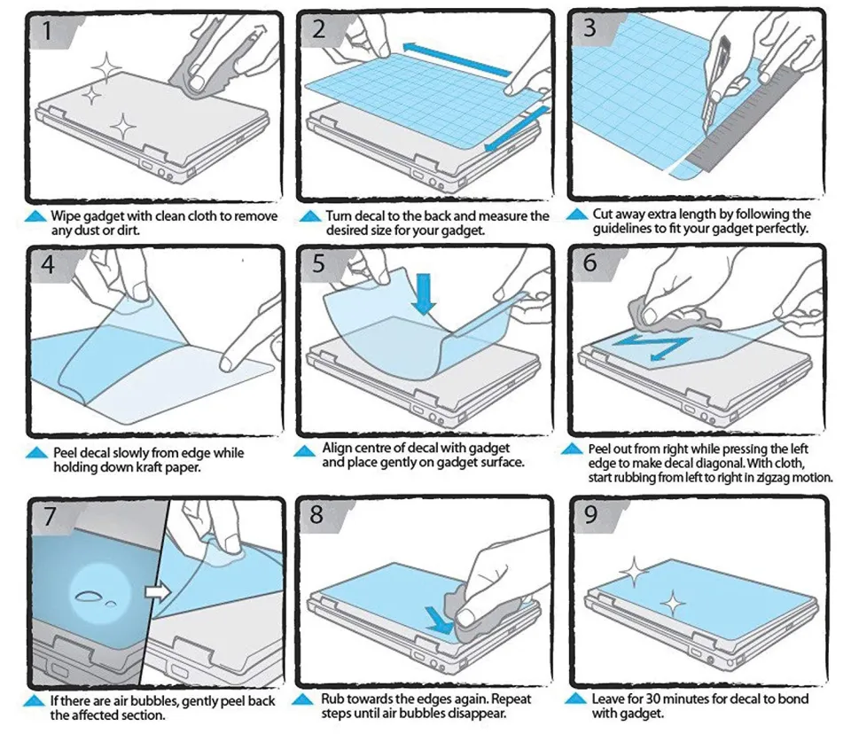 Wonder Woman Laptop Back Skin-Laptop Skin Vinyl Sticker Decal, 13