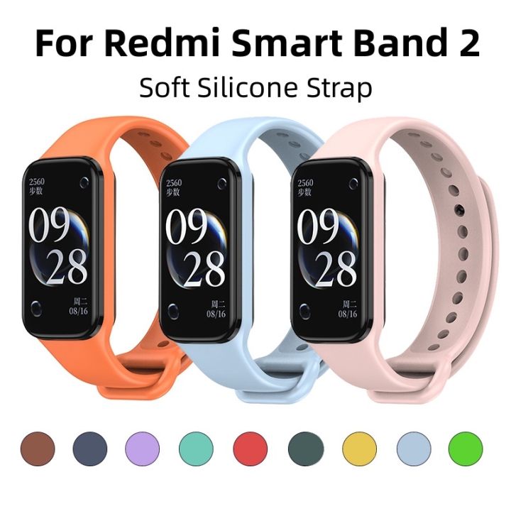 Smart 2 Xaomi Mi 8 Active Replacement Xiaomi Redmi Band 2 Silicone Strap Bracelet