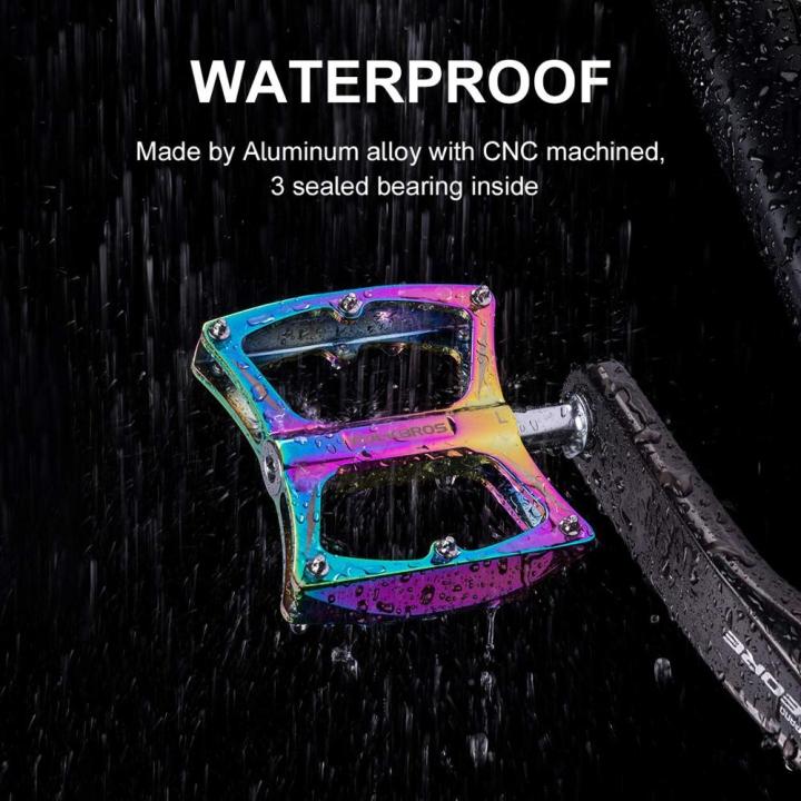 ROCKBROS%20Road%20Bike%20Pedals%209/16%20Bicycle%20Pedals%20for%20Adult%20Colorful%20Aluminum%20Alloy%20Bike%20Pedals%20Sealed%20Bearing%20Lightweight%20-%20Image%207