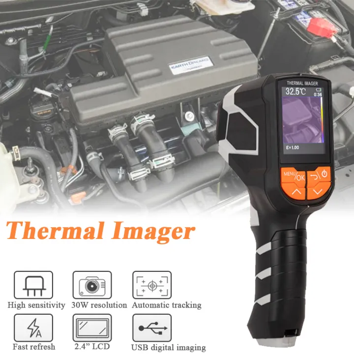 Handheld IR Thermal Tools DIY Imaging Camera Digital Display 1024P 0.15 ...