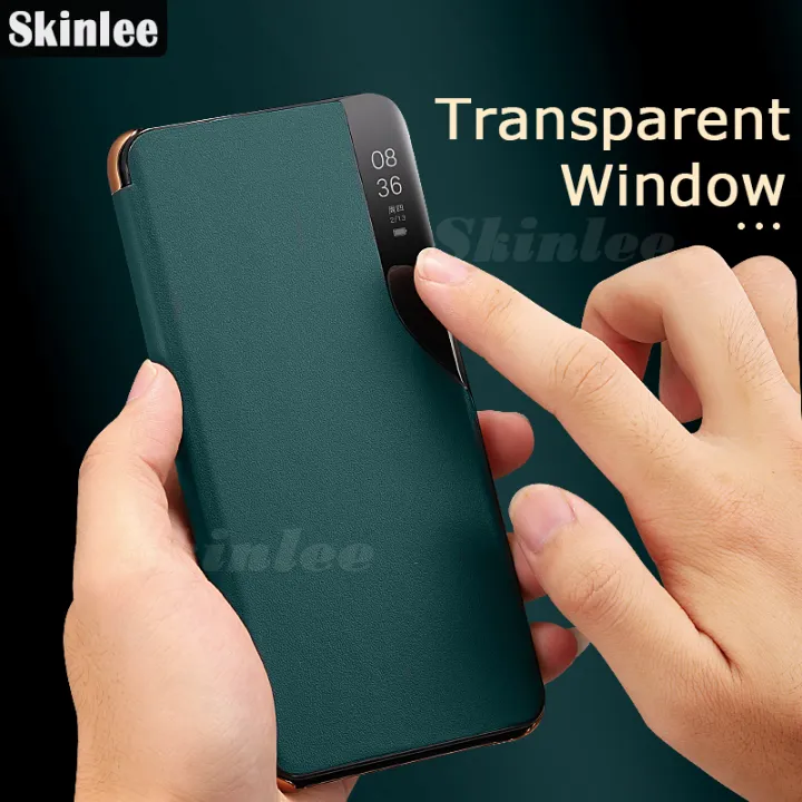 Phone%20Case%20for%20Samsung%20Galaxy%20M35%20Window%20Flip%20Leather%20Cases%20Smart%20Transparent%20View%20Housing%20Casing%20Hp%20for%20Samsung%20Galaxy%20M35%20Cover%20Cases%20-%20Image%204