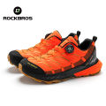 ROCKBROS Sports Shoes Anti-slip Hiking Breathable Comfortable Shock-proof Climbing Shoes Spring Summer Fashion Outdoor Sneakers For Men Knob Lock. 