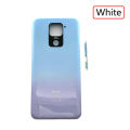 For Xiaomi Redmi Note 9 Back Cover Rear Door with Side Button Replacement For Redmi Note9 Battery Cover Housing Case Replacement. 