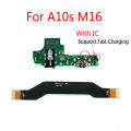 USB Charging Dock Port Board Connector Main Motherboard Flex Cable For Samsung A10S M16 US Version Fast Charging with IC. 