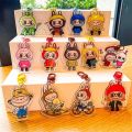 Cartoon Labubu The Monsters Blind Cardiac arone Mysterious Surprise Box Figure Model Bag Keychain Gifts Kids Toys. 