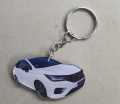 honda white keychain 2d city putih. 