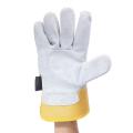 1 Pair HOT SELL New Large Heavy Duty Men Leather Gardening Gloves Garden Work Hand Protection -. 