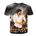 Ready Stock New 3D Printed BEAST Movie Play Character Fashioh Joseph Vijay Chandrasekhar Short sleeve T shirt. 