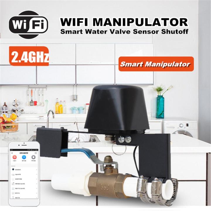 Water Value Sensor Black Smart New Water Valve Sensor Shutoff Home Automatic Detection ...