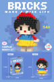 Cute Bricks Make A Wise Life Mini Nano Blocks Cartoon Series Decoration Building Block *Ready Stock*. 