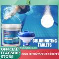 Yegbong Chlorinating Long Lasting Stabilized Keep Fresh Protect Water Cleaning Effervescent For Swimming Pool Clarifier Multifunctional Chlorine Tablets. 