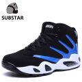 Substar new outdoor high top basketball air cushion non slip sports men's shoes Size 36 44. 