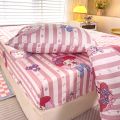 Dansunreve Sanrio Fittedsheet Single Quuen King Bed Sheet Cartoon Cinnamon Gog Pikachu Elsa Princess Bedsheet. 