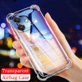xprmy for OPPO A3X 4G Clear Casing Compatible Transparent TPU Phone Case Shockproof Casing Protection Anti-fall Soft Back Cover. 