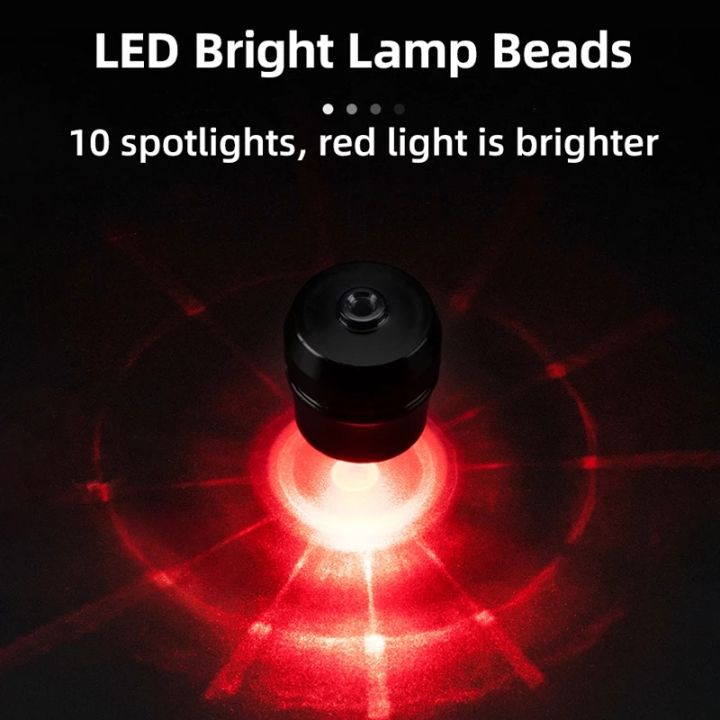 ROCKBROS%20Bicycle%20Light%20taillight%20Night%20ride%20Warning%20Light%20Mountain%20road%20Car%20lights%20Portable%20Recharge%20-%20Image%207