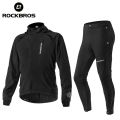 ROCKBROS Men's Cycling Clothing Sets Breathable Cycling Jacket Comfortabe Thin Unisex Windproof Outdoor Sport Suit(European size). 