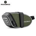 ROCKBROS Bicycle Tail Bag MTB Folding Road Bike Rear Seat Saddle Packet Portable Hangable Lights Wear-resistant Riding Equipment. 