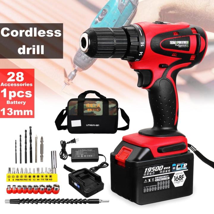 18v-tools-durable-diy-rechargeable-cordless-electric-drill-hammer