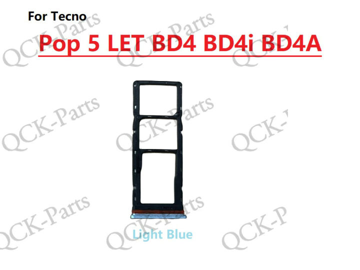 SIM%20Card%20Tray%20For%20Tecno%20Pop%205%20LTE%20BD4%20BD4i%20BD4A%20Sim%20Holder%20Slot%20Adapter%20-%20Image%205