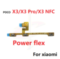 Power button flex For POCO X3 Pro NFC on off Volume button flex. 