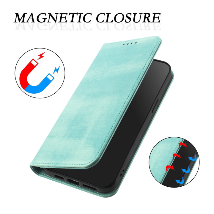 NEW%20lthmy%20for%20Realme%20C63%204G/Realme%20C61%204G/Realme%20Note%2060%20Wallet%20Case%20Vintage%20Leather%20Cover%20with%20Card%20Holder%20Kickstand%20Magnetic%20Closure%20Flip%20Case%20-%20Image%206
