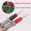 Digital Multimeter Probe Test Leads Super-Sharp and Fine Gold-plated Copper Needle High-grade Silica Gel Gatch Line. 
