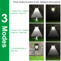 400W/500W/700W/800W LED/COB Remote Control Solar Street Light PIR Motion-Black 72LDE. 
