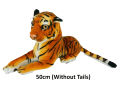 KIDOO 30cm - 60cm Plush Toy Simulation Life Doll Tiger Pillow Patung Harimau Zoo Stuffed Toys. 