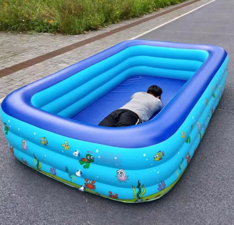 Intime Giant inflatable Family Swimming Pool shops 5’11