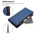 lthmy for Samsung Galaxy A22 5G Case Zipper Wallet Leather Flip Case with Card Holder Stand Phone Case. 
