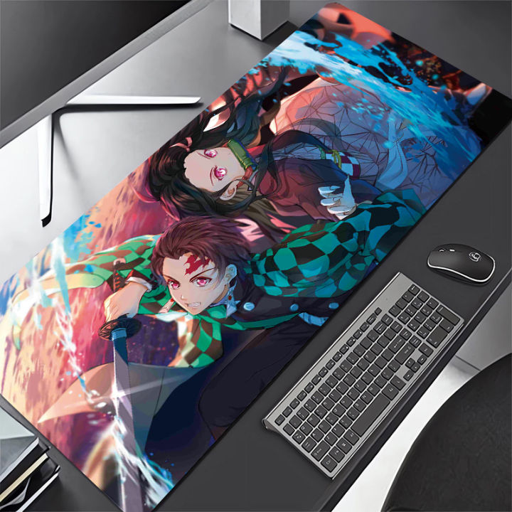 Demon Slayer 900x400mm Mouse Pad Mat Anime XL Large Locking Edge Gaming