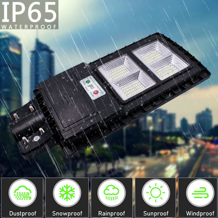 80W/140W/180W%20192/384/576%20HOT%20SELL%20LED%20Solar%20Power%20Street%20Light%20Waterproof%20IP67%20Light%20Control%20+%20Human%20Body%20Induction%20Outdoor%20Garden%20Security%20Wall%20Lamp%20Road%20-%20180W%20576LED%20-%20Image%203